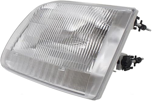 Miniatura 3 de Brock Aftermarket - Conjunto de faros delanteros de repuesto para conductor, izquierdo, pasajero, derecho, halógeno, compatible con Ford F-150