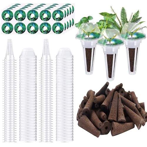 YBB 50 Sets Seed Pod Kit for Aerogarden, Hydroponics Grow Anything Kit Garden Seed Starting System Indoor Hydroponics Supplies