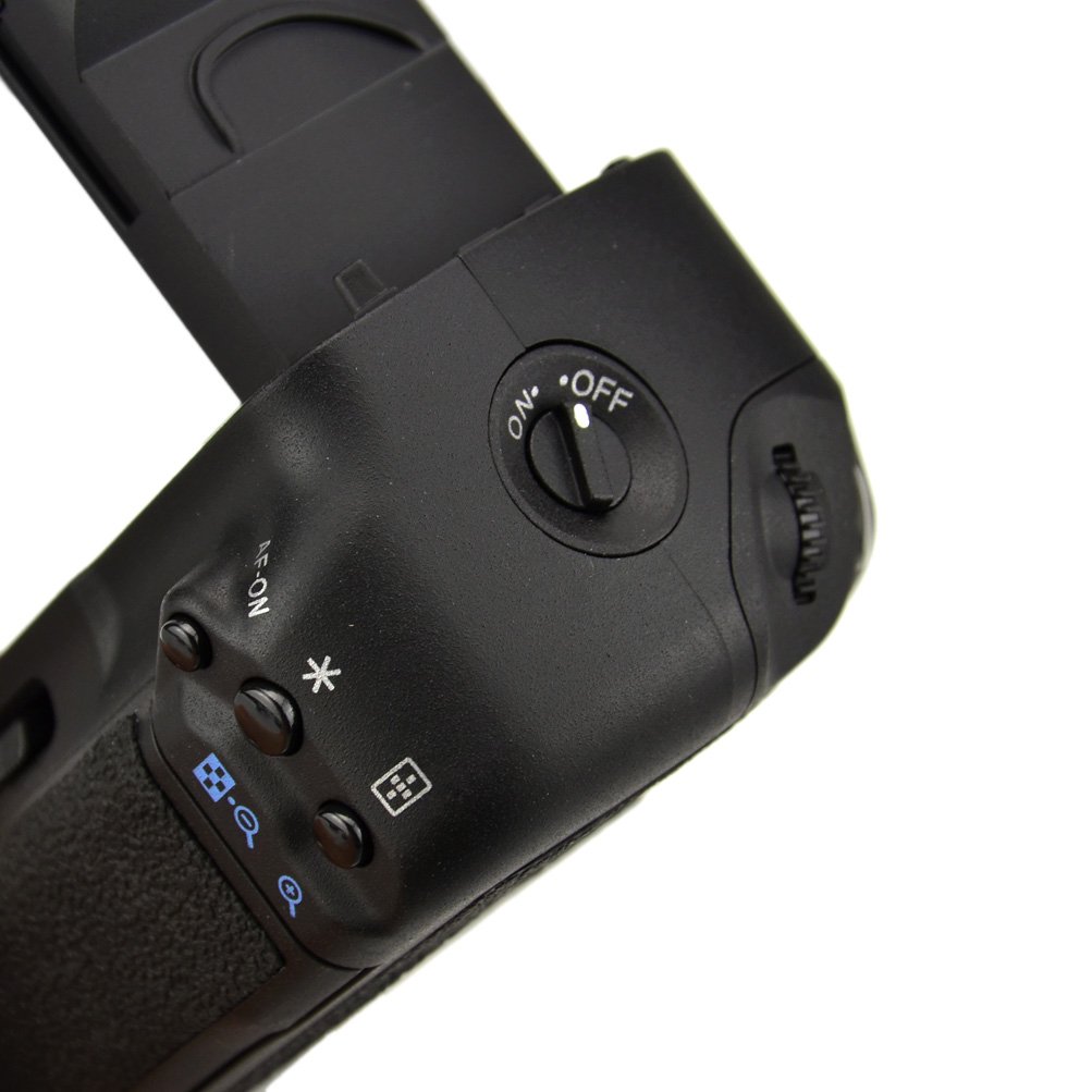 DSTE Multi-Energia Verticale Batteria Presa per Canon EOS 5D Mark II 2 DSLR Fotocamera come BG-E6