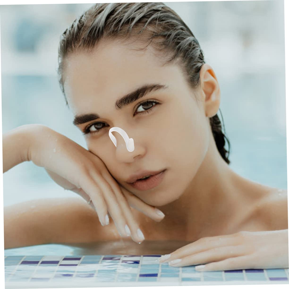 ifundom Pinzas De Natación Ajustables para Adultos Clips Nasales Impermeables para Evitar El Ingreso Unidades Color Accesorios para Entrenamiento Y Competición De