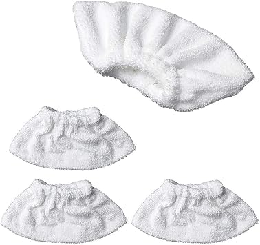 Hand Nozzle Easix Steam Cleaner Set of 4 Microfiber Covers for SC1, SC2, SC3, SC4, SC5