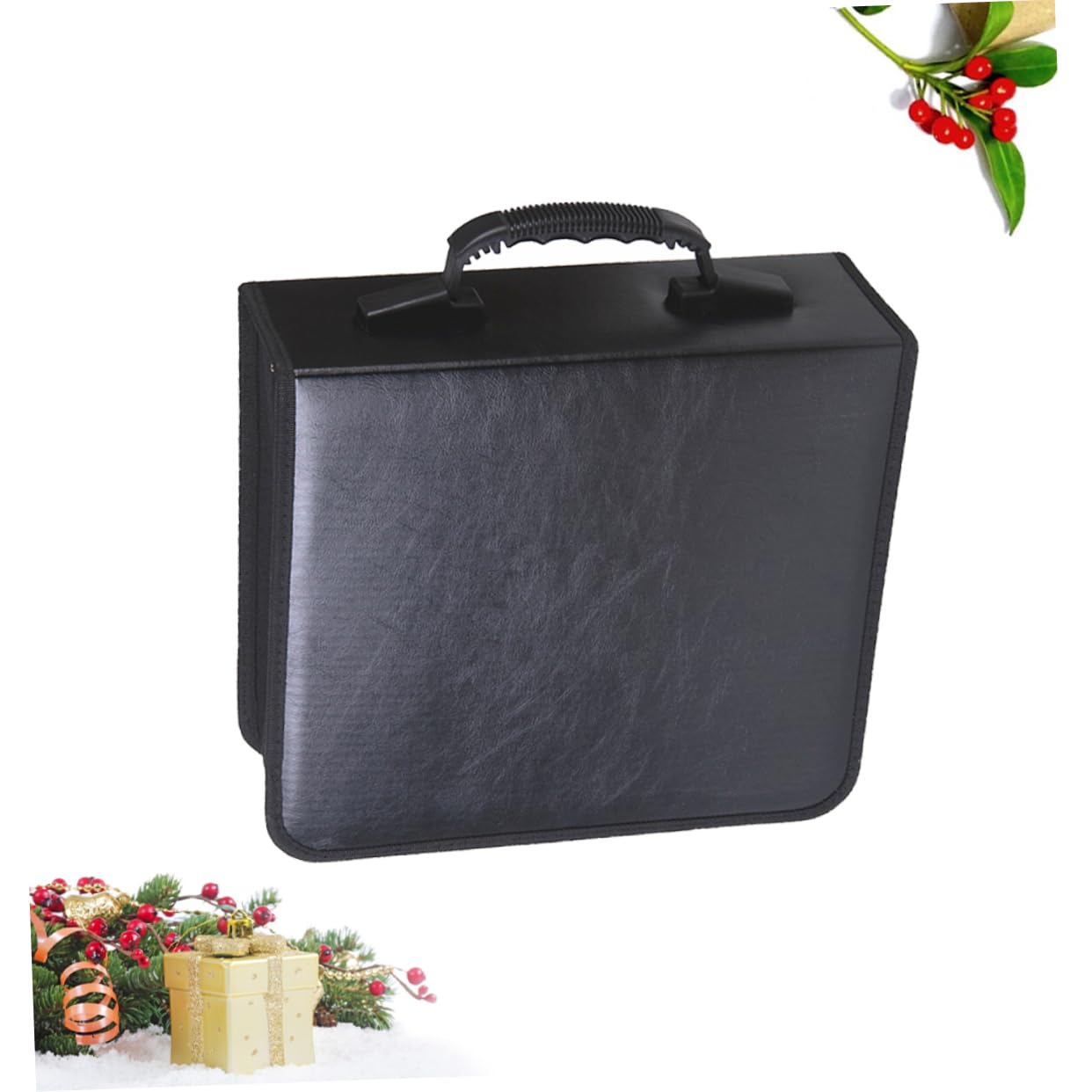 Mobestech Borsa per CD e Dvd da Slot Custodia in Pelle Pu per Auto Scatola Portaoggetti Resistente e Pratica per Riporre CD e Dvd
