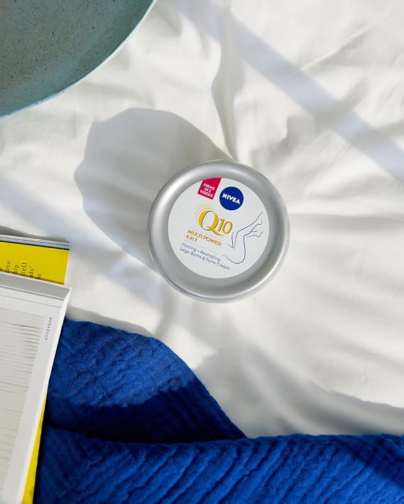 NIVEA Q10 Firming Body Cream (300ml), Hydrating Firming Body Lotion with Powerful CoQ10 to Firm the Skin, All Body Moisturiser for Beautiful Looking Skin