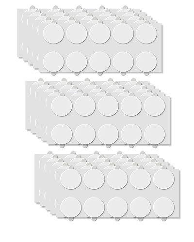 150 puntos adhesivos de doble cara, masilla de museo extra grande de 1.18 pulgadas con pestañas de fácil extracción, adhesivo fuerte extraíble