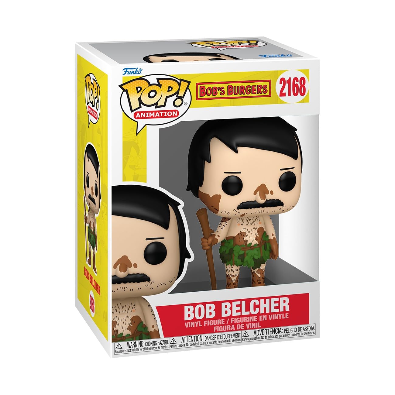 Funko Pop! TV: Bob's Burgers, Bob Belcher, Collectable Vinyl Figure, Gift Idea, Official Merchandise, Toys for Kids & Adults