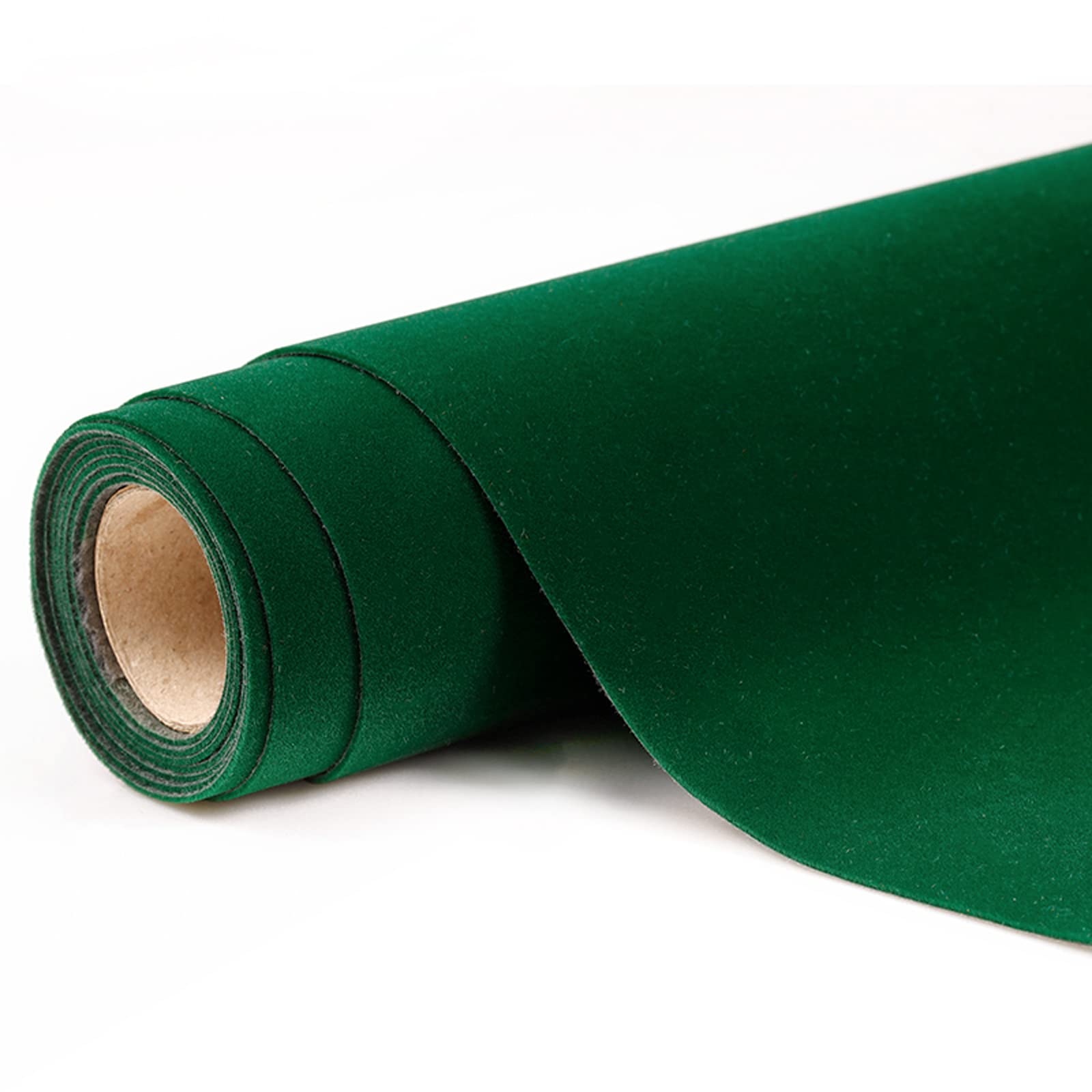 Láminas de fieltro de poliéster, Longitudes múltiples multicoloras autoadhesivas de la anchura tela el 1.48m del fieltro(Dark Green,1.48 * 2m)
