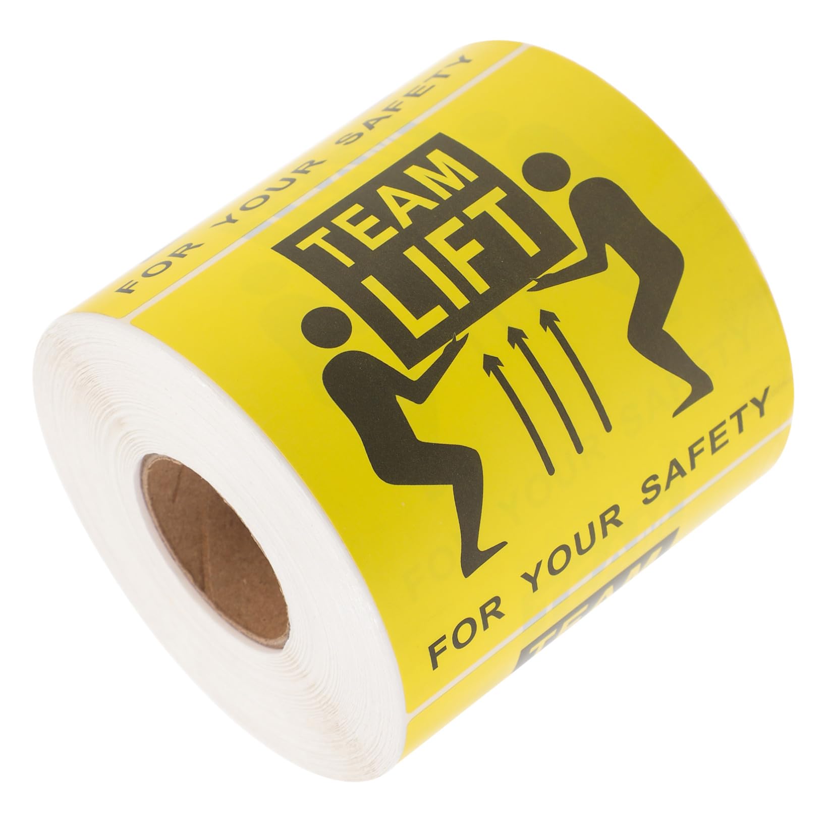 Amosfun Étiquettes Autocollantes Lourdes Rouleau Adhésif pour Expédition 500 Pièces Portable et Visible pour Emballage Logistique et Déménagement