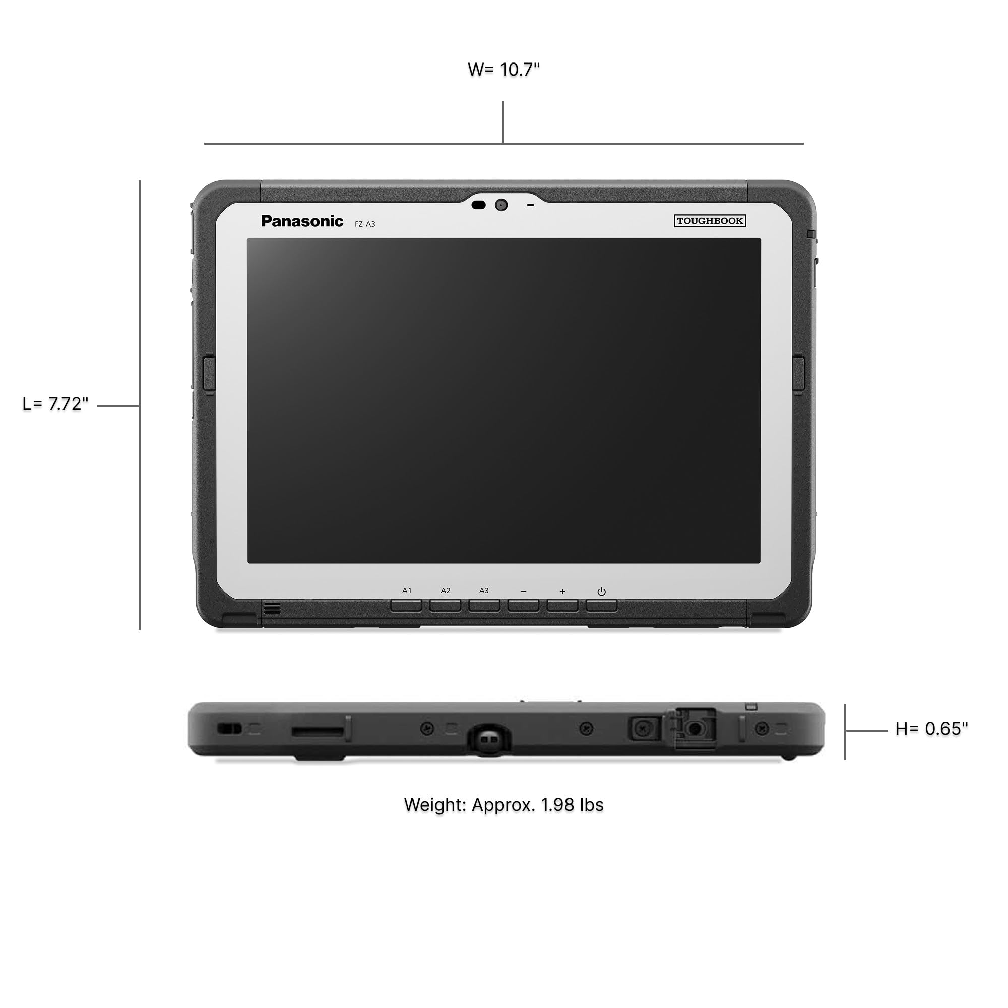 Panasonic Toughbook FZ-A3 Rugged Tablet Android 11 10.1