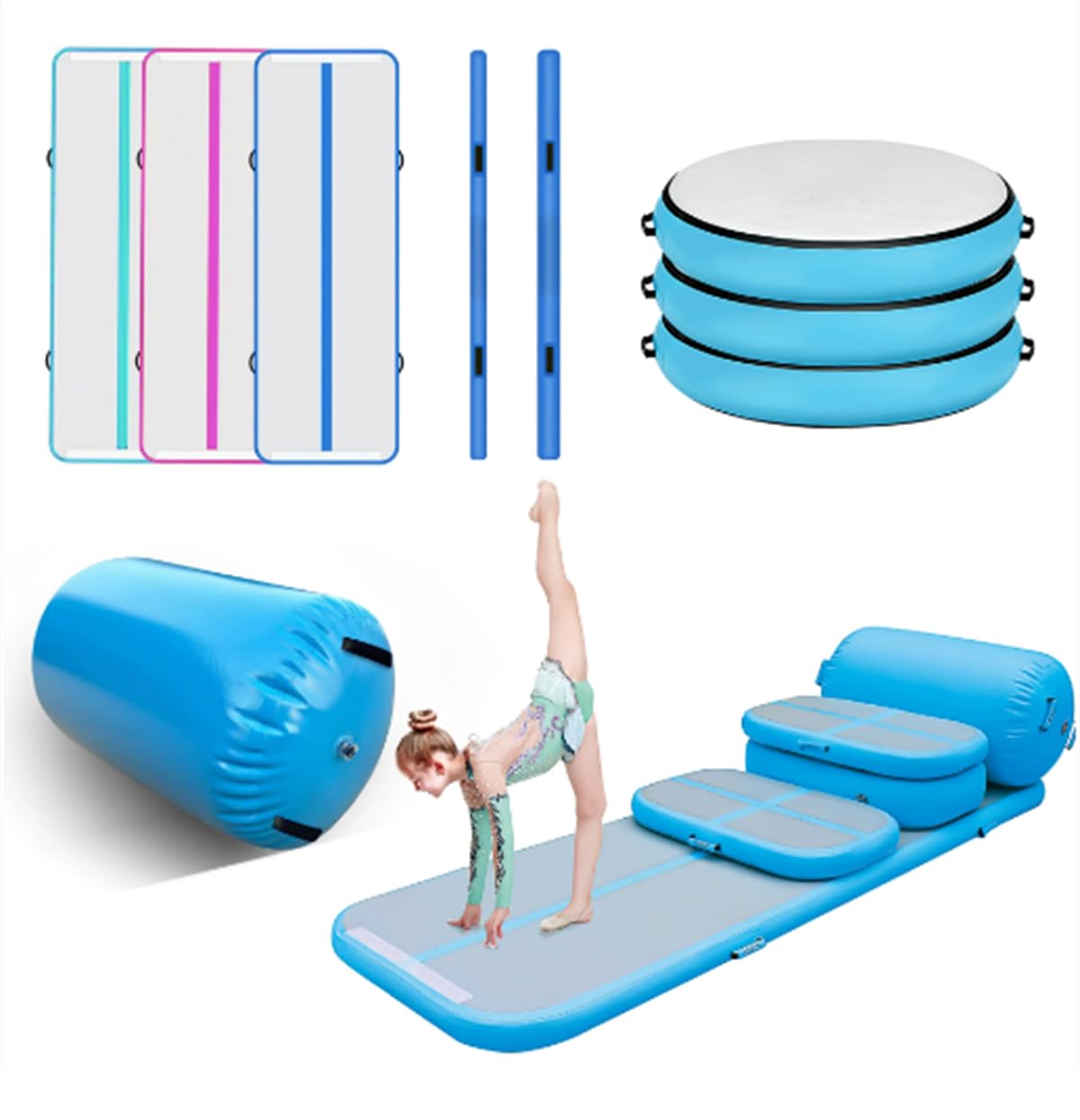 Amazon | 【XXA】2/3/4/5/6M エアトラック 体操 マット エアーマット