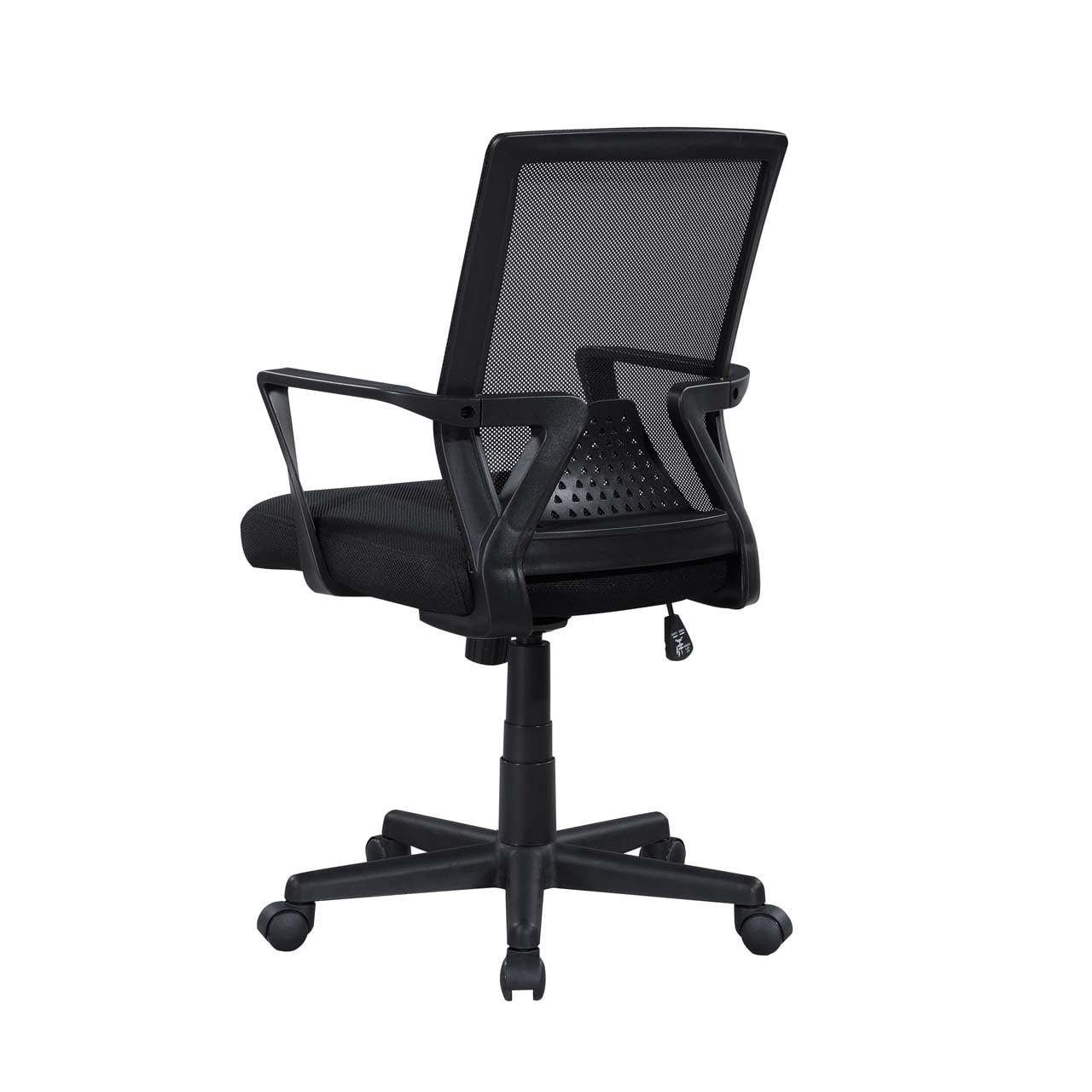 Ergonomic Office Chair Mesh Desk Chair with Lumbar Support Adjustable Computer Chair with Rolling Wheels Black Office Chair