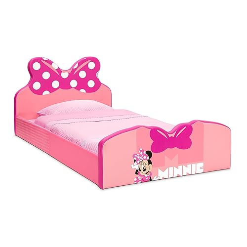 Miniatura 4 de Delta Children Disney Minnie Mouse - Cama individual tapizada, color rosa