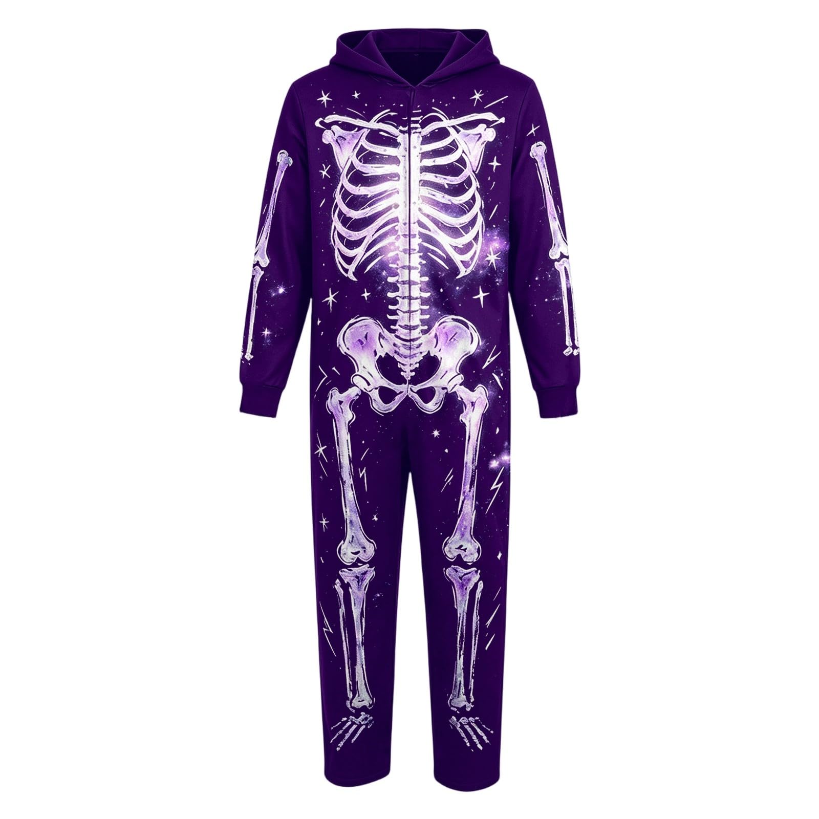 Plüsch Herren Onesie Halloween Kostüm Werwolf Warm Erwachsene Lustiges Damen Halloween-Kostüm Ganzkörper Lustig Witzig Faschingskostüme Kostüme Lustige Anime Cosplay Pyjama Jumpsuit Große Größen
