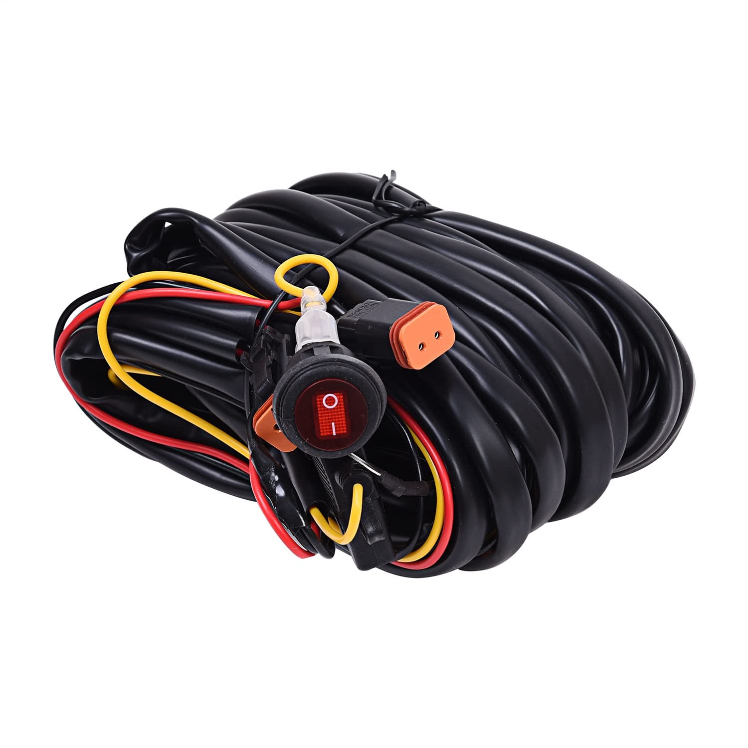 KC HiLiTES (6308) 110 W Verkabelung mit Stromversorgung Deutsch Stecker für zwei Leuchten