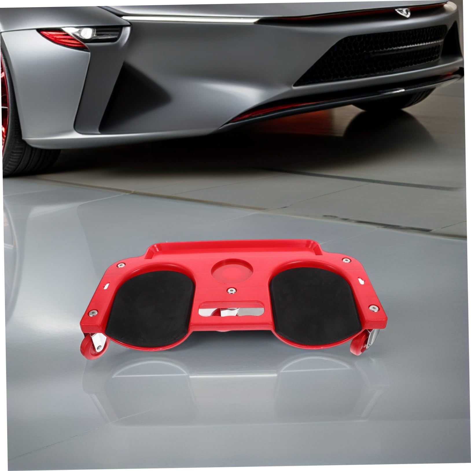 Tapis De Genouillère à Roulettes Pour Réparation Automobile Protection De Genoux Pour Travaux De Sol Pliable Pour Garage Et Chantier