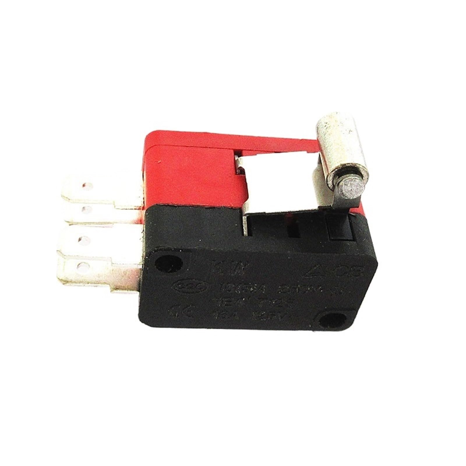 JNURGWLYH 5PCS 20PCS Double Microswitch Roller Bar Silver Contact Mini Limit Switch 16A 250V PIN4.8mm V-155-2C25(5PCS)