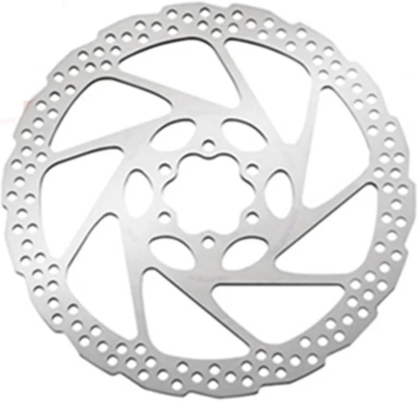 RT56 6 Bolt Bicycle Disc Brake Rotor - 160mm Heat Dissipation for Road & Mountain Bike Hydraulic Brakes