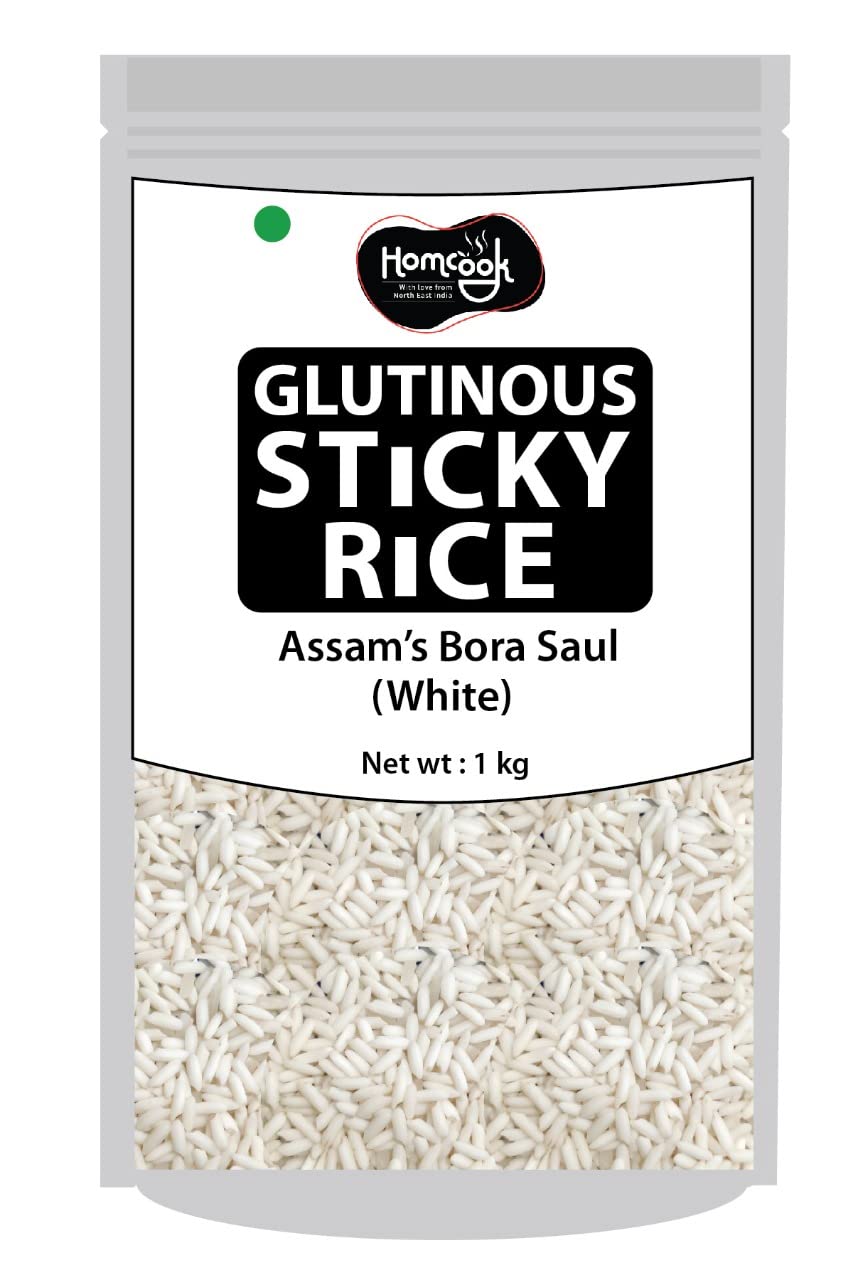 Homcook Glutinous Sticky Rice| Bora Saul From Assam| 1Kg (B09DD56FL6) Amazon Price History, Amazon Price Tracker