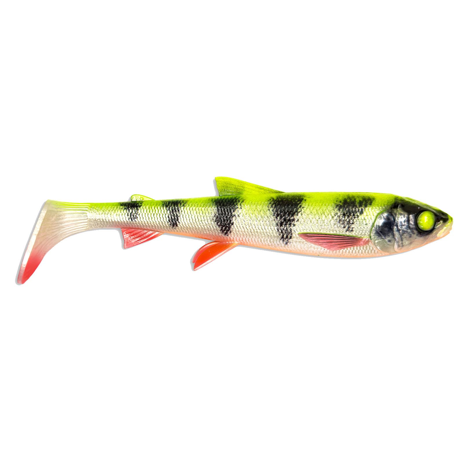 Savage Gear 3D Whitefish Shad rubber fish, colour: lemon tiger, length / weight / package contents: 17.5 cm / 42 g / 2 pieces โ image 1