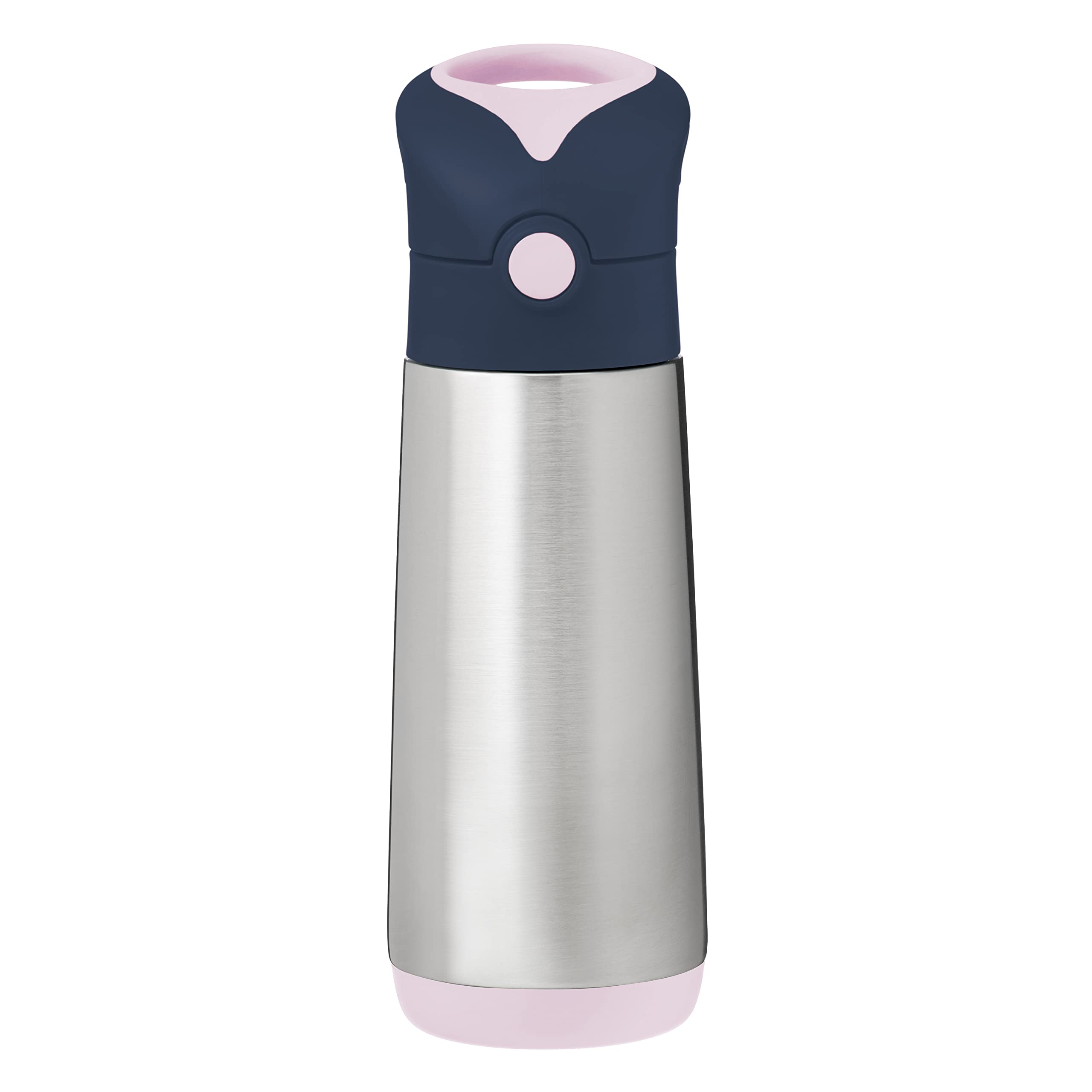 b.box16.9 oz Insulated Drink Bottle: Keeps Drinks Cold up to 15 Hours, Warm up to 8 Hours. Triple Wall Stainless Steel (Indigo Rose, 16.9 oz)