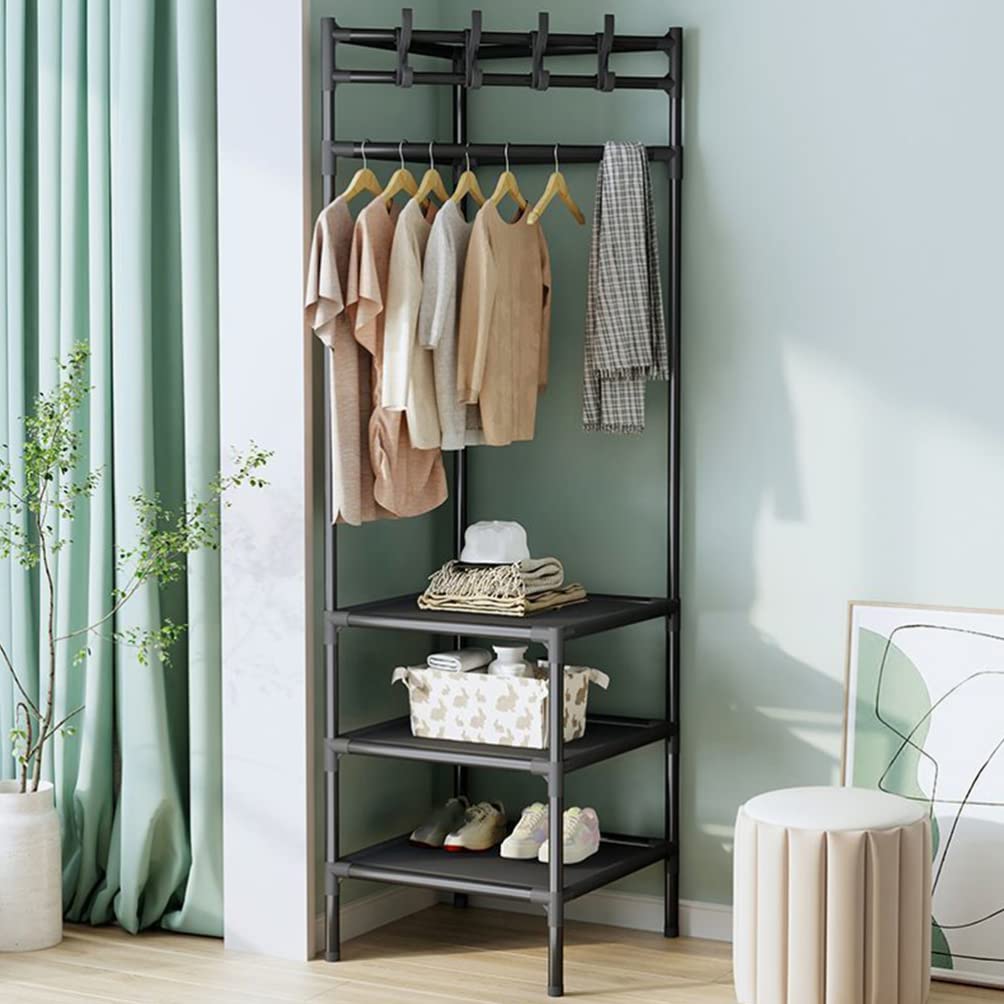 Veemoon Appendiabiti Ad Angolo Appendiabiti in Metallo Armadio per Camera Letto Organizer per Abbigliamento Dettaglio per Impieghi Gravosi retrò Espositore