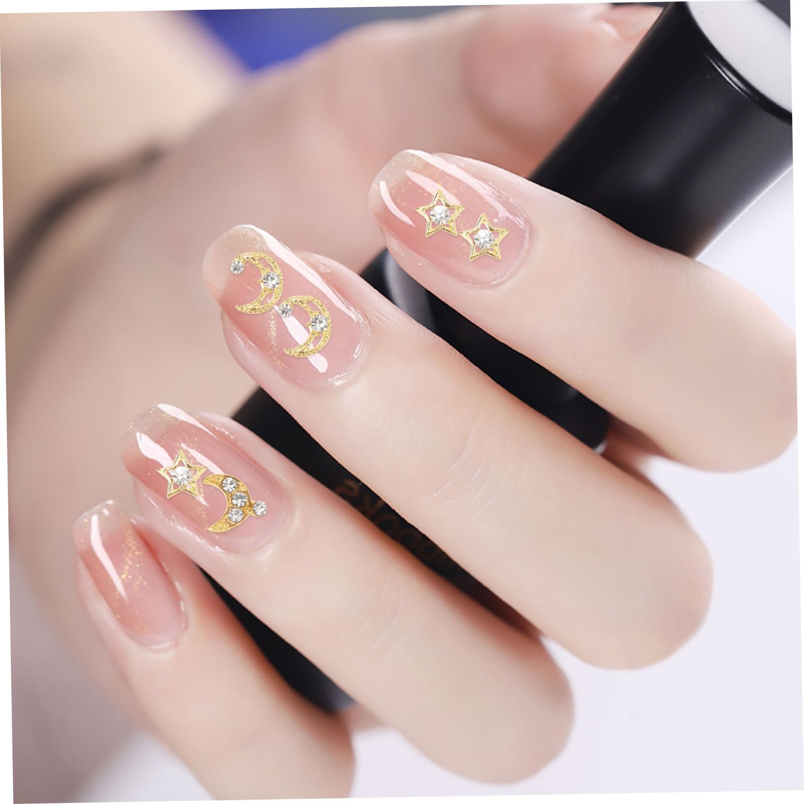 Healeved 150pezzi Ciondoli Per Nail Art Decorazioni Forma Di e Stella Per Unghie Accessori Creativi Per Design Unghie Eleganti e Originali