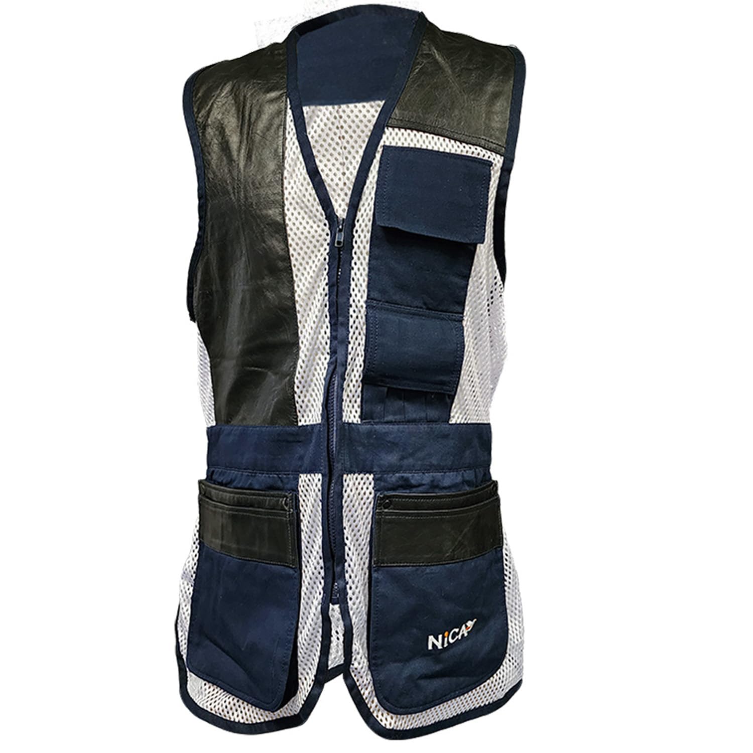 Design 6 2.0 Shoooting Vest-RIGHT hand-Navy
