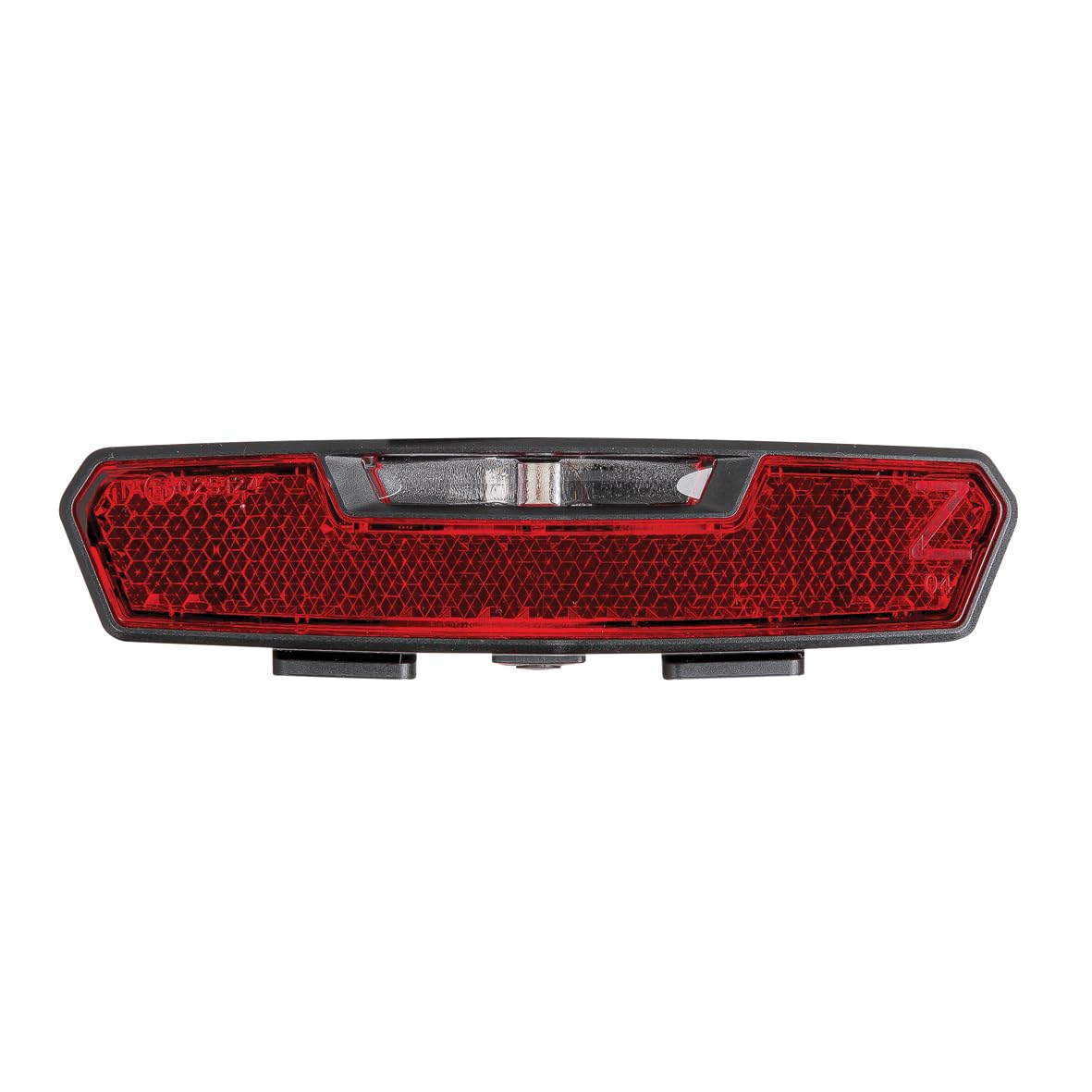 AXA Juno Battery Auto Off 50 mm - Battery Rear Light - 2 x AAA Batteries Included - 500 m Visible - StVZO Approval