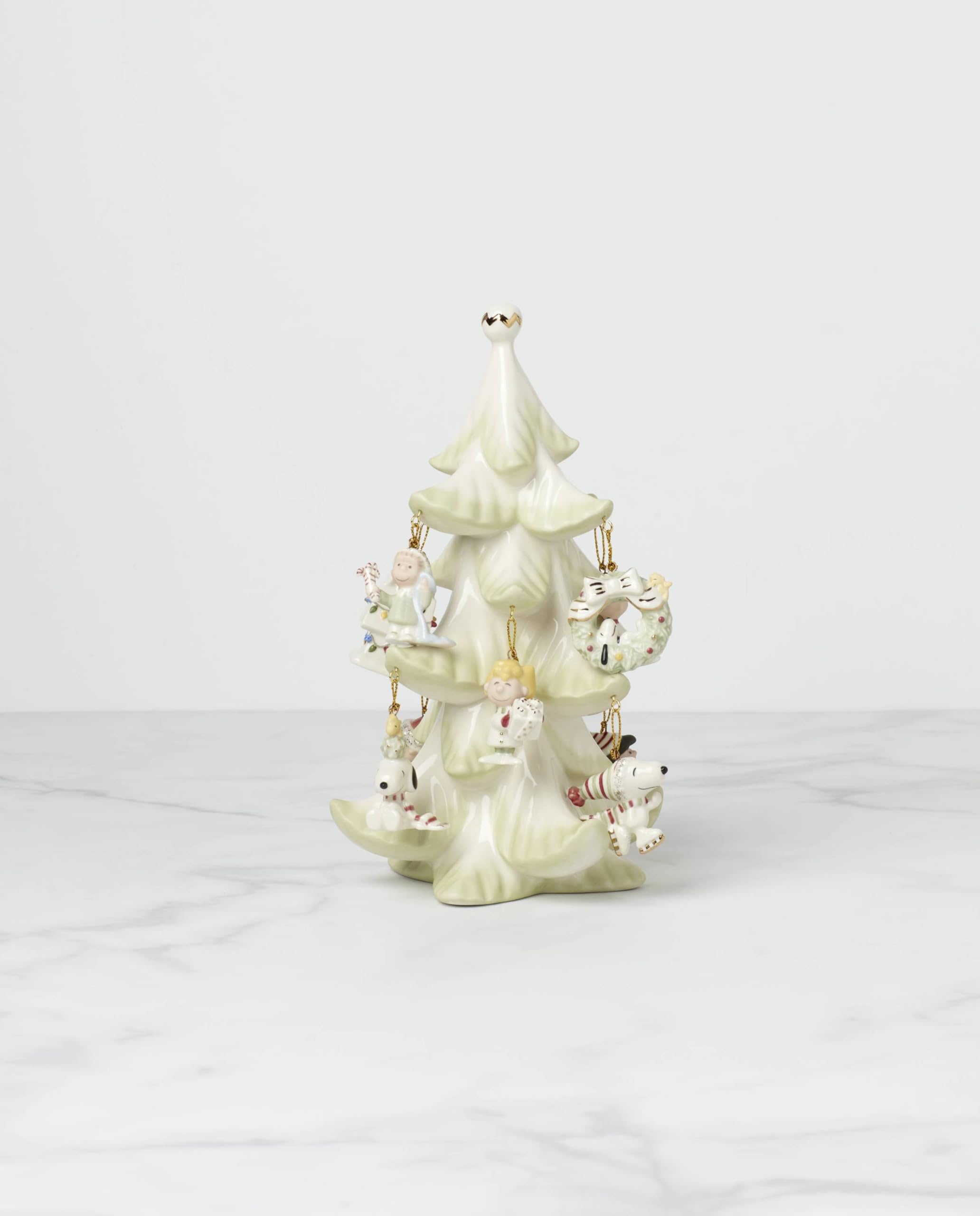 Amazon.com: Lenox Peanuts Snoopy & Friends Christmas Mini Ornament