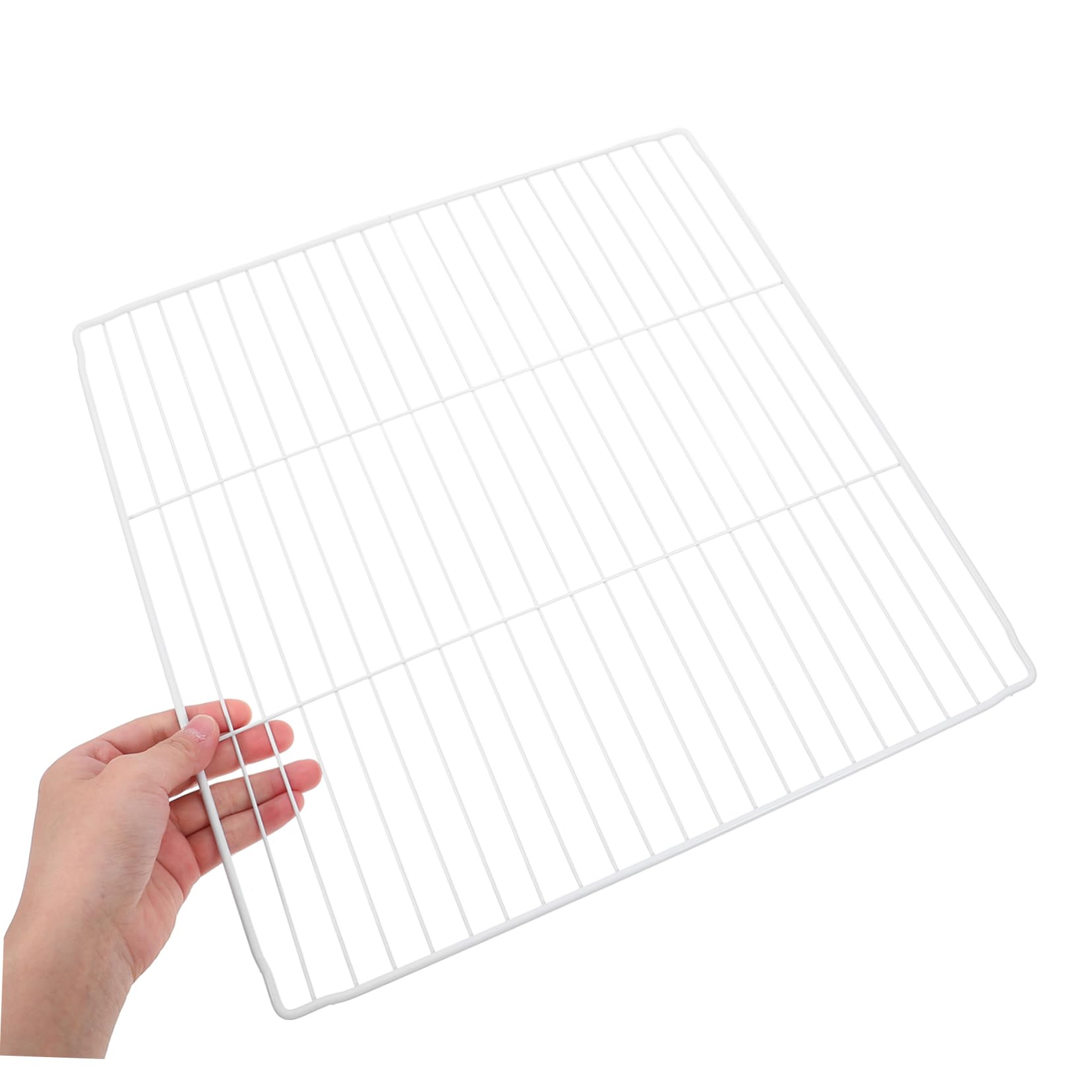 Ripiano Congelatore in Ferro Bianco per Organizzazione Interna | 1 Pezzo, per Supermercati e Freezer, Facile da Rimuovere, Flessibile e Utile per Separare Prodotti