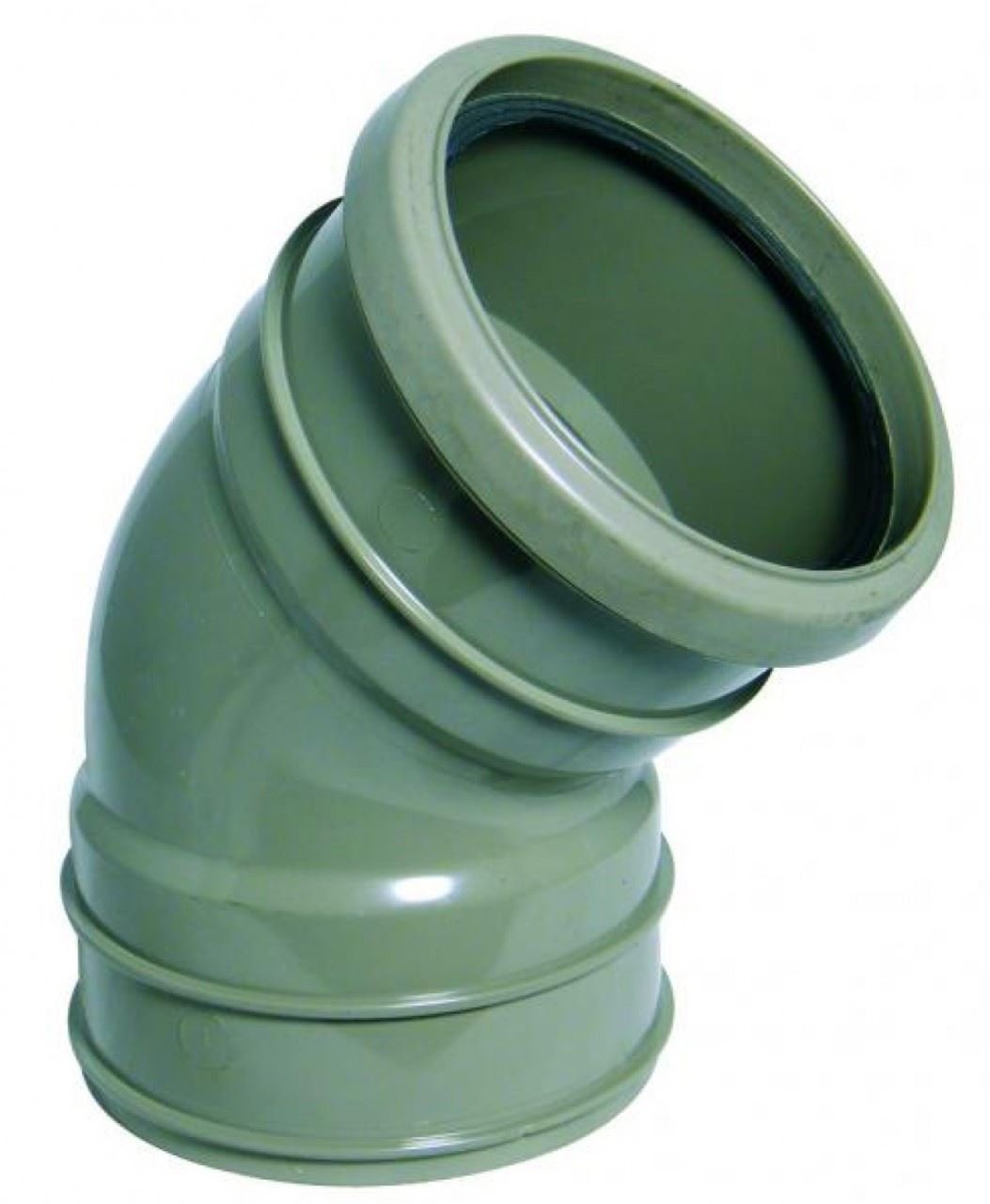 Solvent Weld Soil top Offset Bend Grey