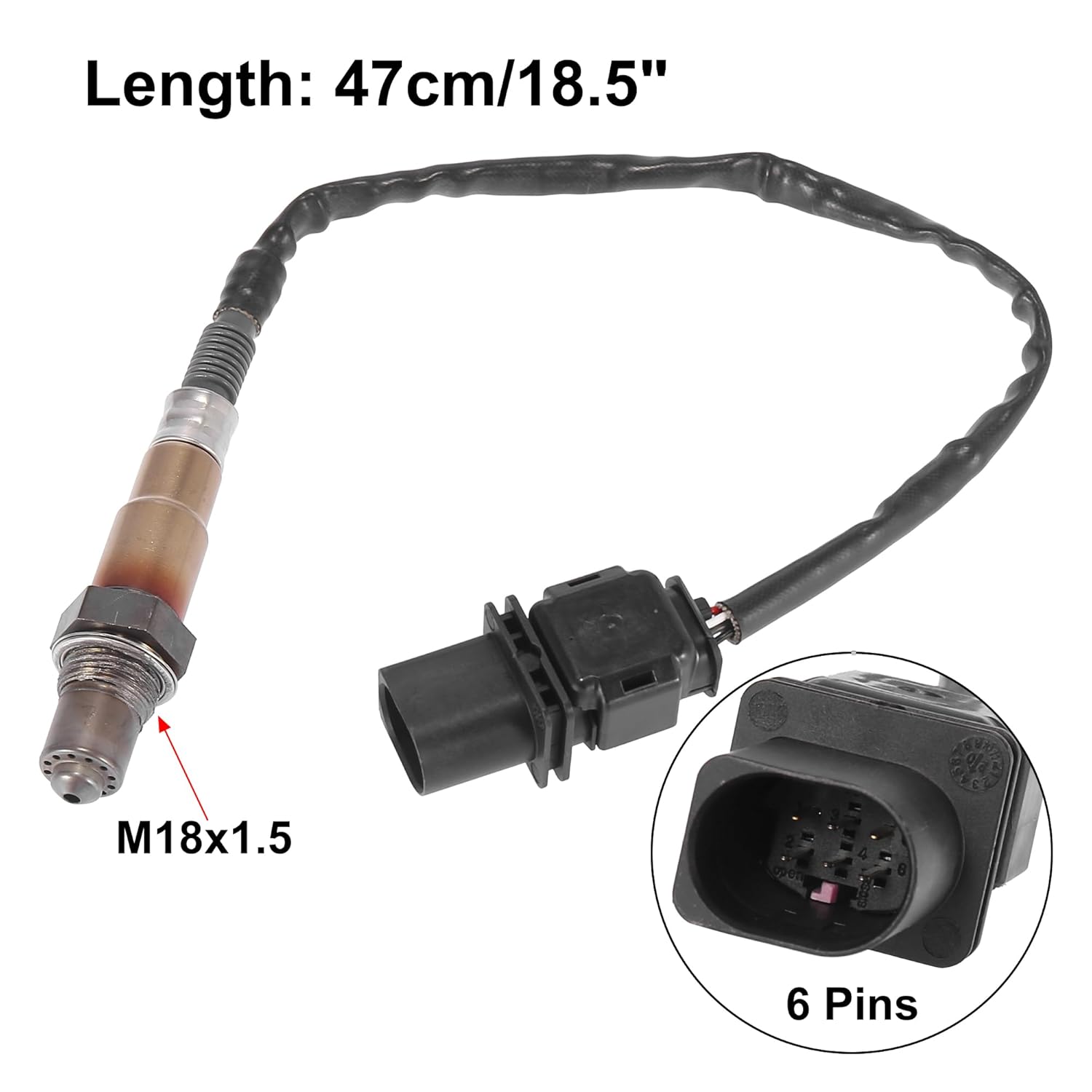 X AUTOHAUX 39210-2E100 Replacement Front Air Fuel Ratio O2 Oxygen Sensor for Hyundai Tucson Elantra Sonata for Kia Soul