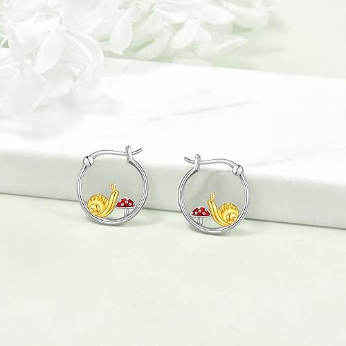 Miniatura 2 de Aretes de girasol con diseño de girasol pata de perro herradura de girasol plata de ley 925 aretes de aro con mariposa hipoalergénicos de girasol