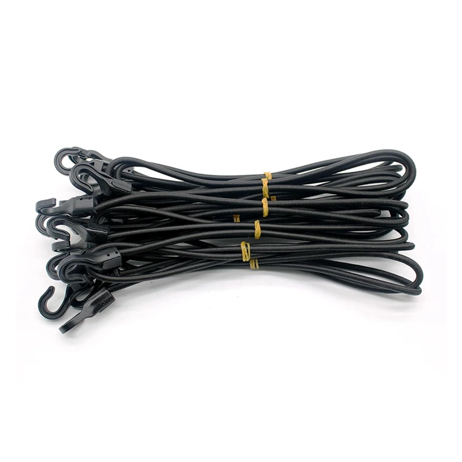 0,4 m/1 m/1,5 m/2 m Wytrzymała elastyczna taśma Bune Shock Cord Stretch Plastic Hook Car Lugga Tent Boat Canoe Bikes Rope Tie,Pas z zapadką(2m)