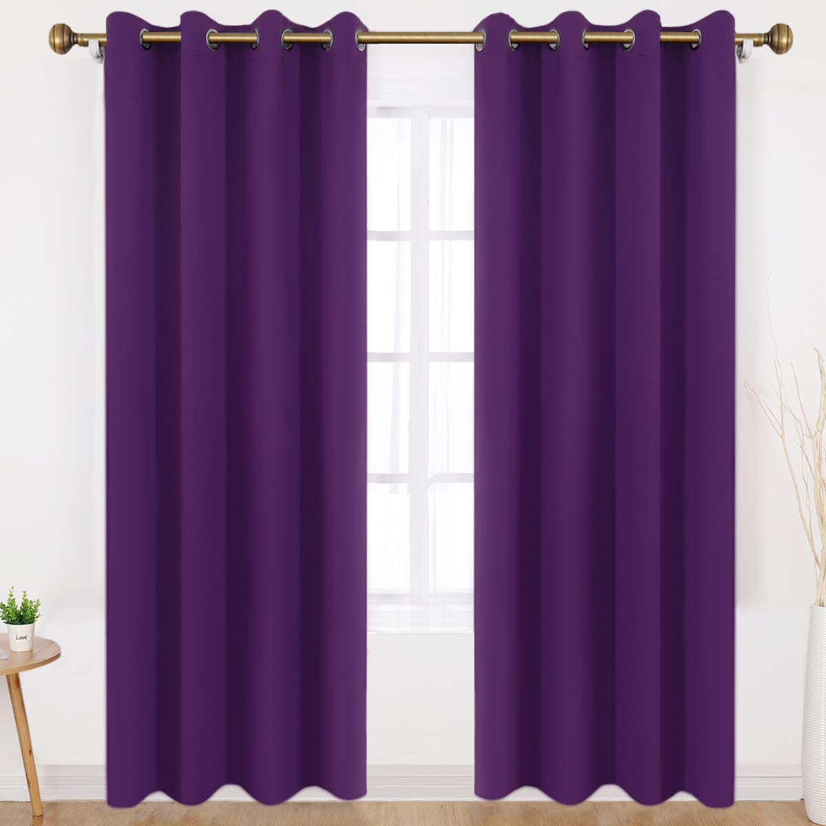 Purple Bedroom Curtains Curtains & Drapes 2023