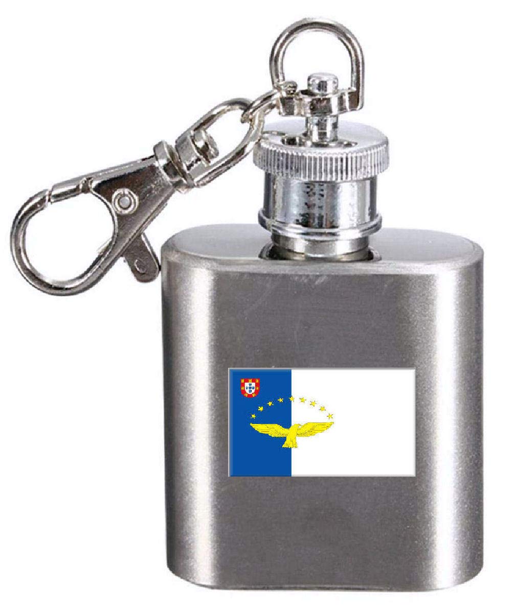 Porte-clés flasque Açores gravé pour vos randonnées et soirées