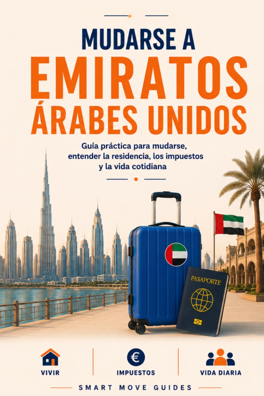 Mudarse a Emiratos Arabes Unidos: Guía práctica para mudarse, entender la residencia, los impuestos y la vida cotidiana (Smart Move Guides)