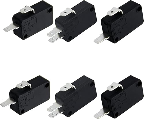 Paquete de 1 WB24X10103 & SZM-V16-FD-63 & 3B73361E Kit de interruptor de puerta de microondas, ancho de terminal de 316 pulgadas