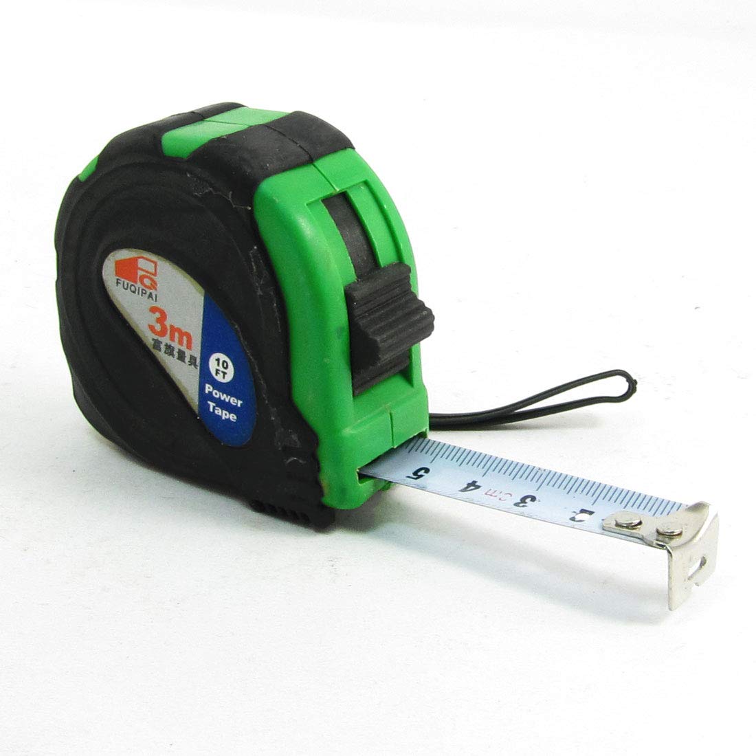 Aexit Green Black Tools & Home Improvement Case Retractable Steel Measuring Band Tape 3 Tape Measures Meter Length