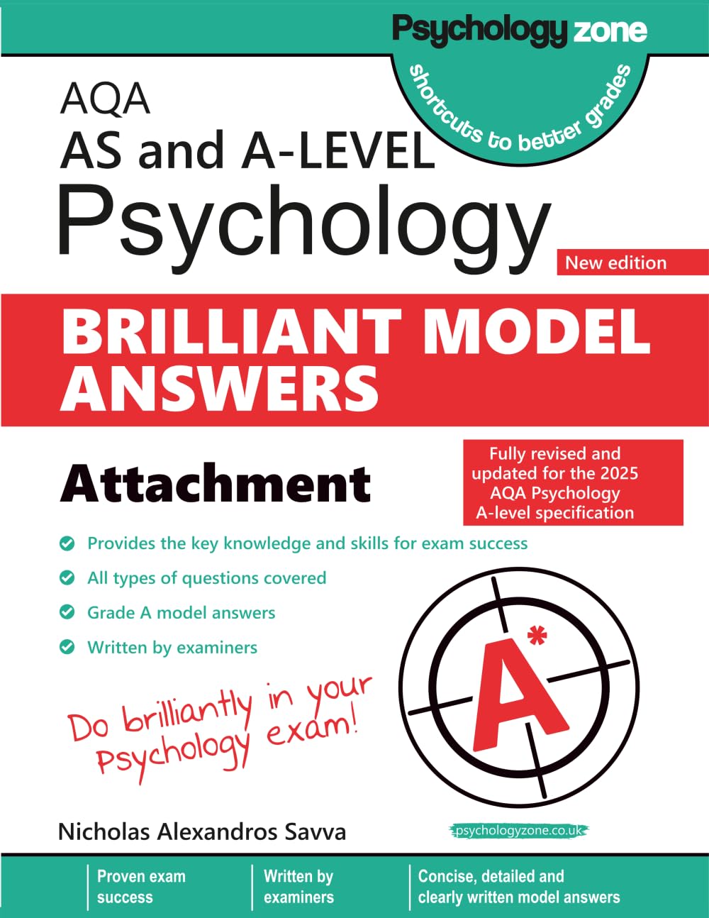 AQA Psychology: Brilliant Model Answers – Attachments (AS & A-Level): Updated for the 2025 AQA Specification