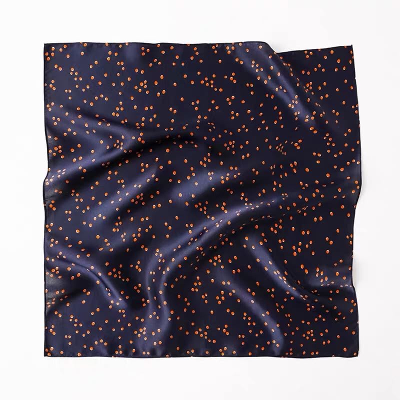Image of ANDANTINO 100% Mulberry Silk Scarf -21 inch Square Neckerchief with Gift Packed