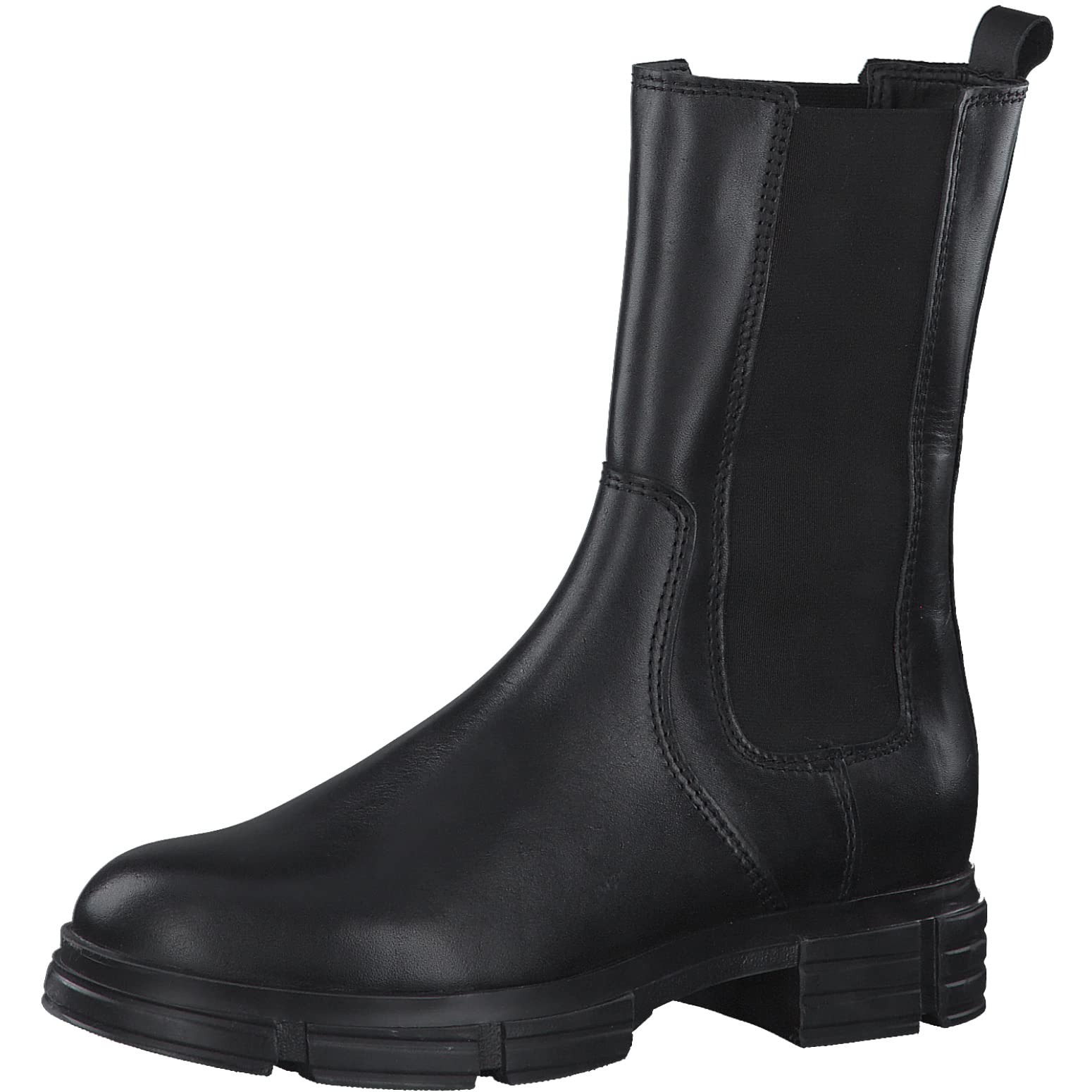 s.Oliver Women's 5-5-25488-29 Chelsea Boot, Black (Black Nappa), 5 UK