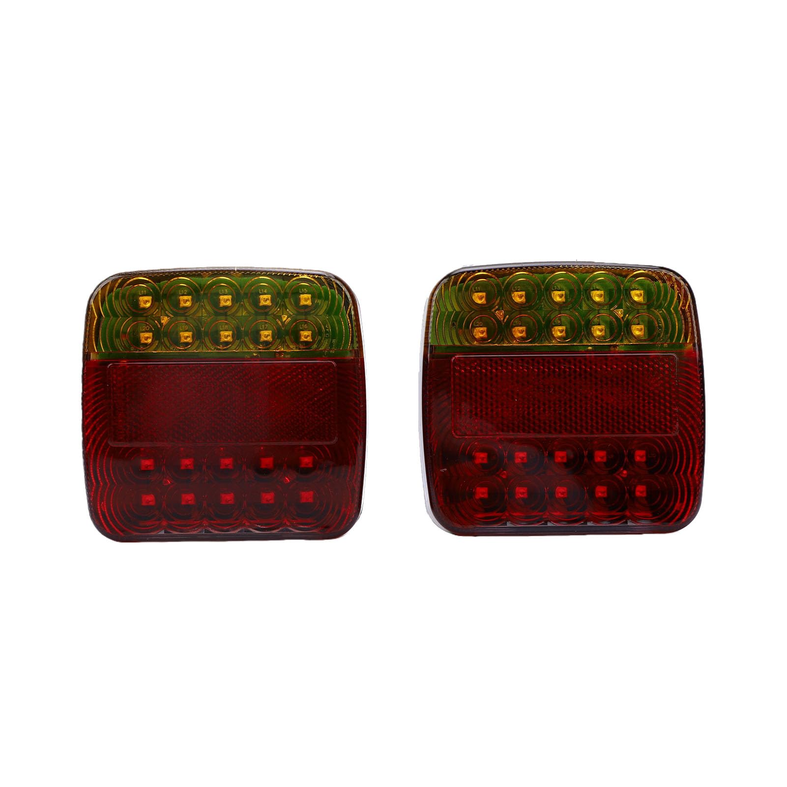 aqxreight Luci per Rimorchio Wireless, Kit Fanale Posteriore a Led