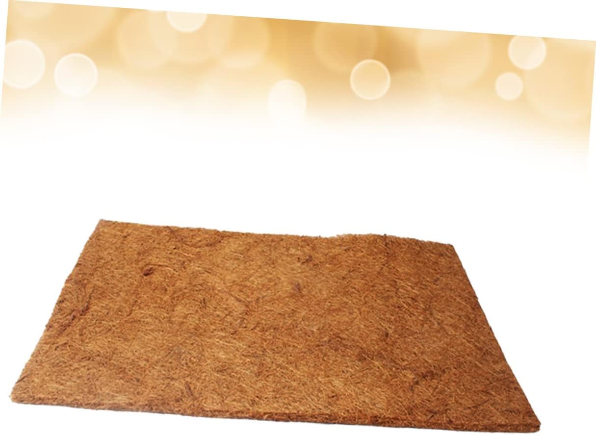 MERRYHAPY Bearded Dragon Accessories Reptile Mat Coconut Fiber Bedding Terrarium Liner