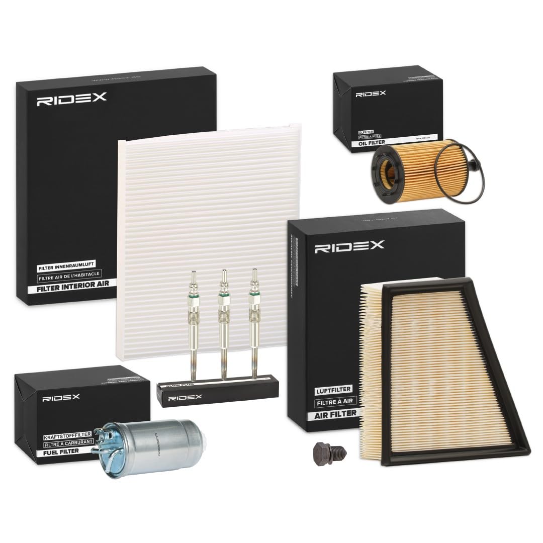 RIDEX 4682P8047 Kit tagliando con vite spurgo olio con anello tenuta Compatibilità con VW POLO 9N Diesel