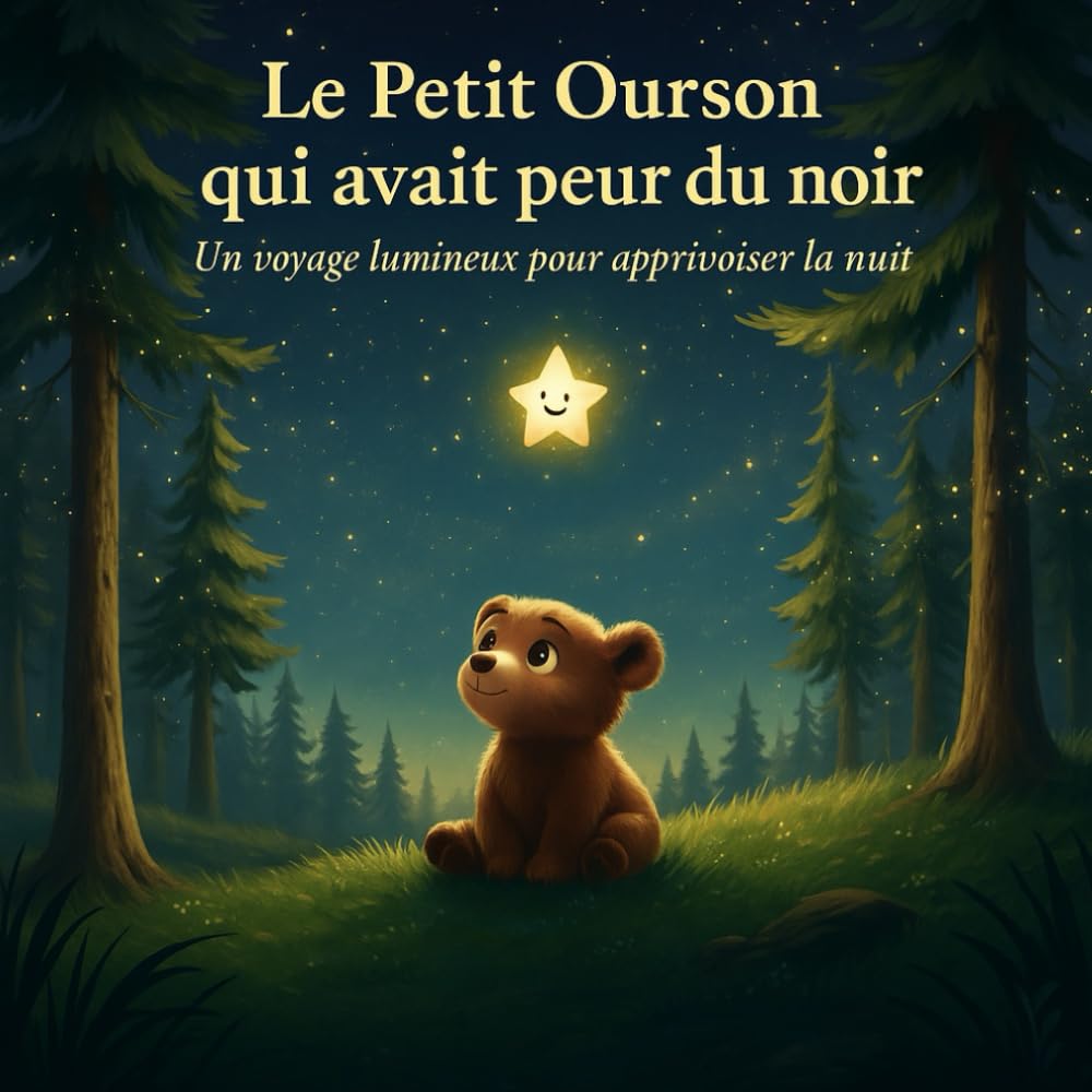 Le Petit Ourson qui avait peur du noir: Un voyage lumineux pour apprivoiser la nuit