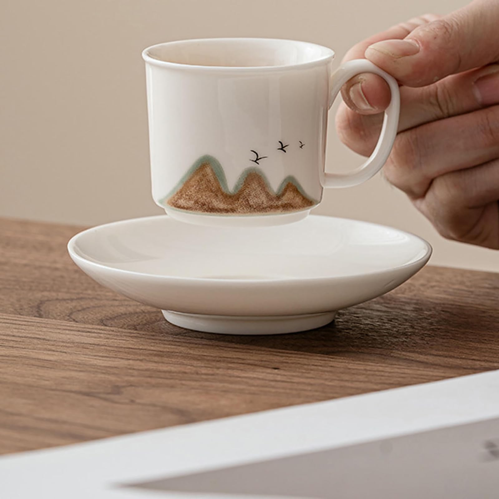 2 pcs tasses à thé délicat Kung Fu tasse de thé en céramique TeaCup