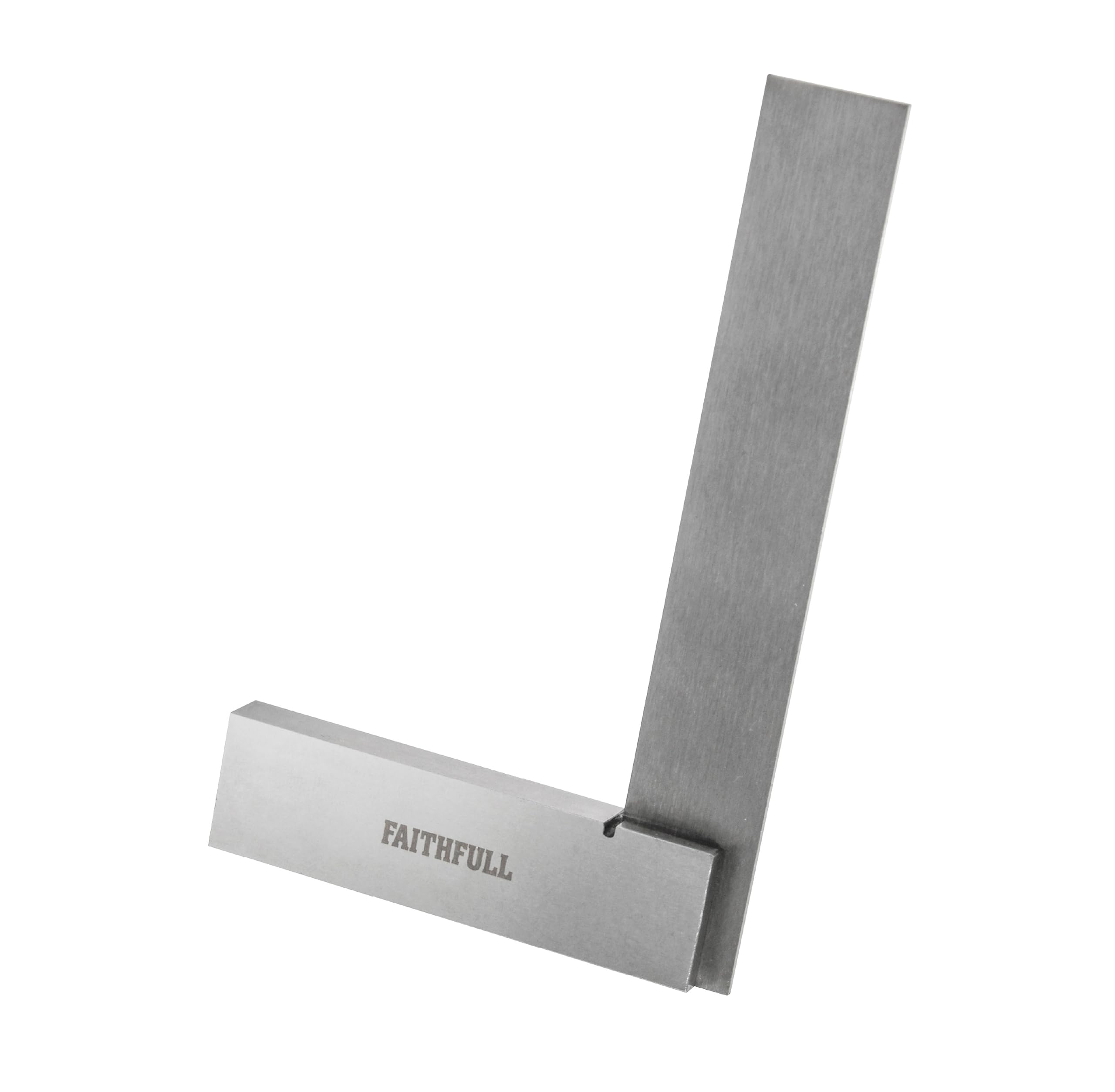 Engineers Steel Try Square 100mm (4in) – Precision Ground, Hardened Steel Blade, Accurate Marking, Measuring & Layout Tool for Metalworking & Woodworking