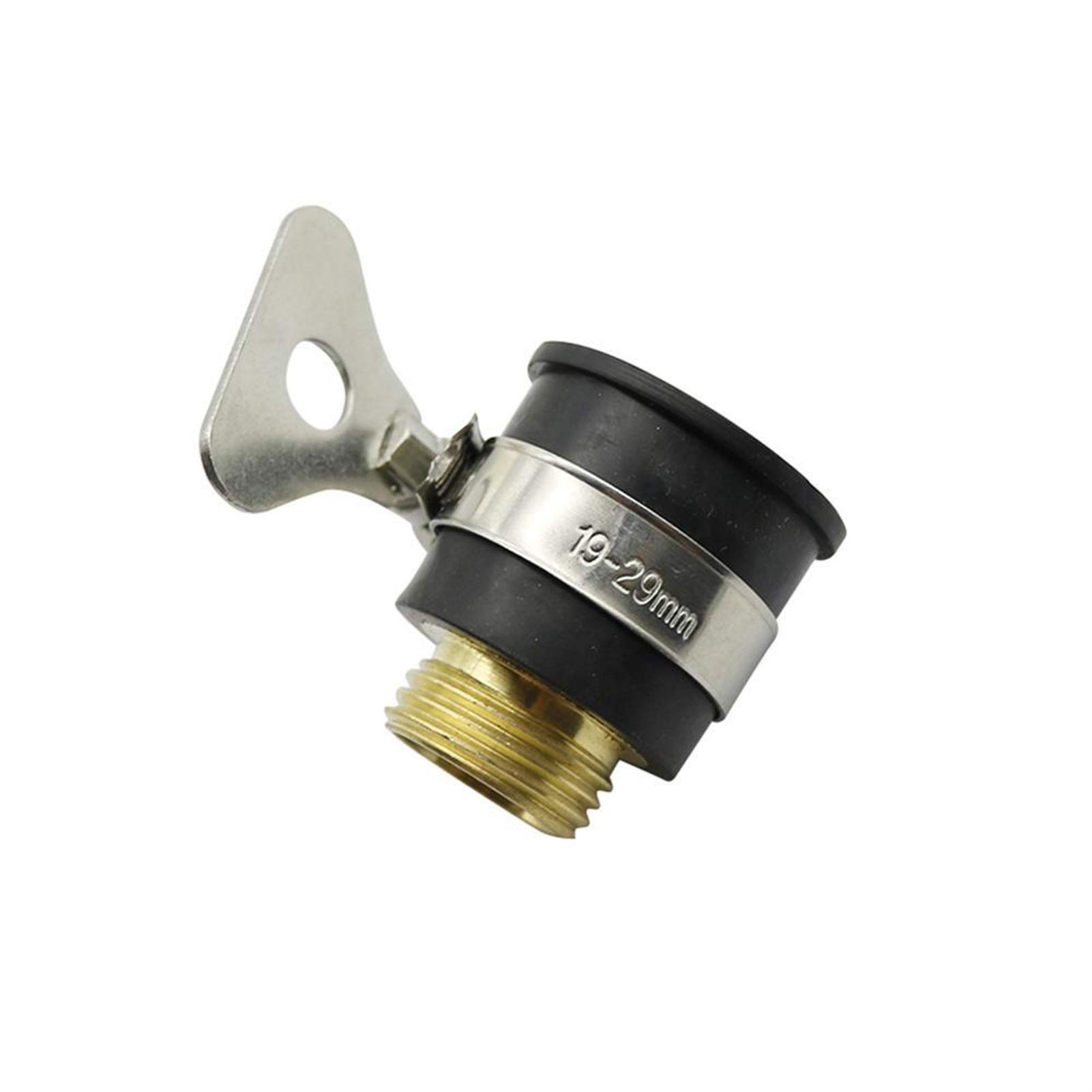 Garden Plumbing Water Tap Connector Copper 1/2" External Thread for 15-20mm Diameter Faucet Irrigation Connection Tool (Color : Random, Diameter : 1/2'')