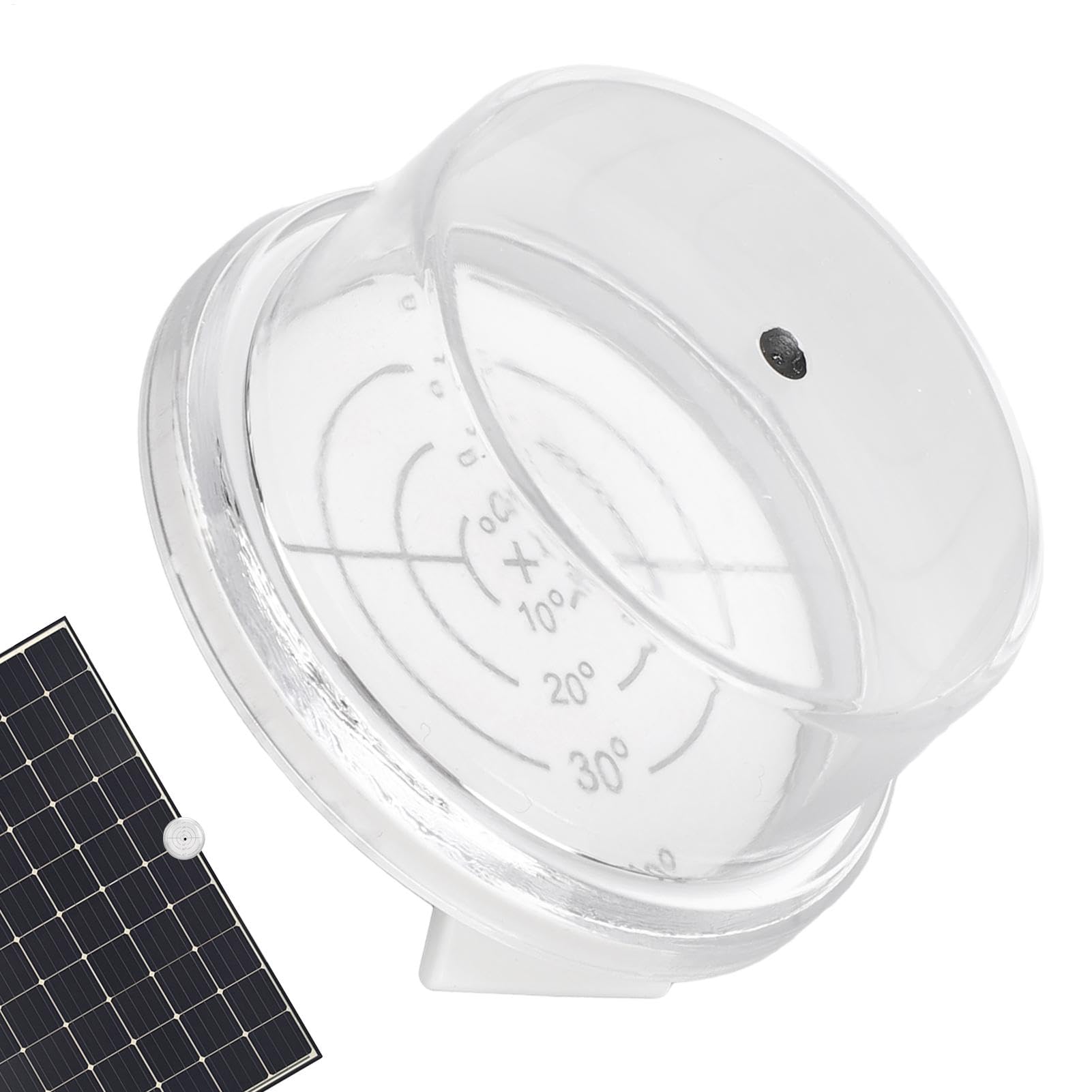 Solar-Tracker Für Solarmodule, Messung Der Rechtwinkligkeit Von Solarmodulen - Wasserdichtes Solarpanel-Messgerät, Solarwinkel-Einstellmesser,Mehrzweck-Handbuch Zum Finden Des Sonnenwinkels Für Faltba