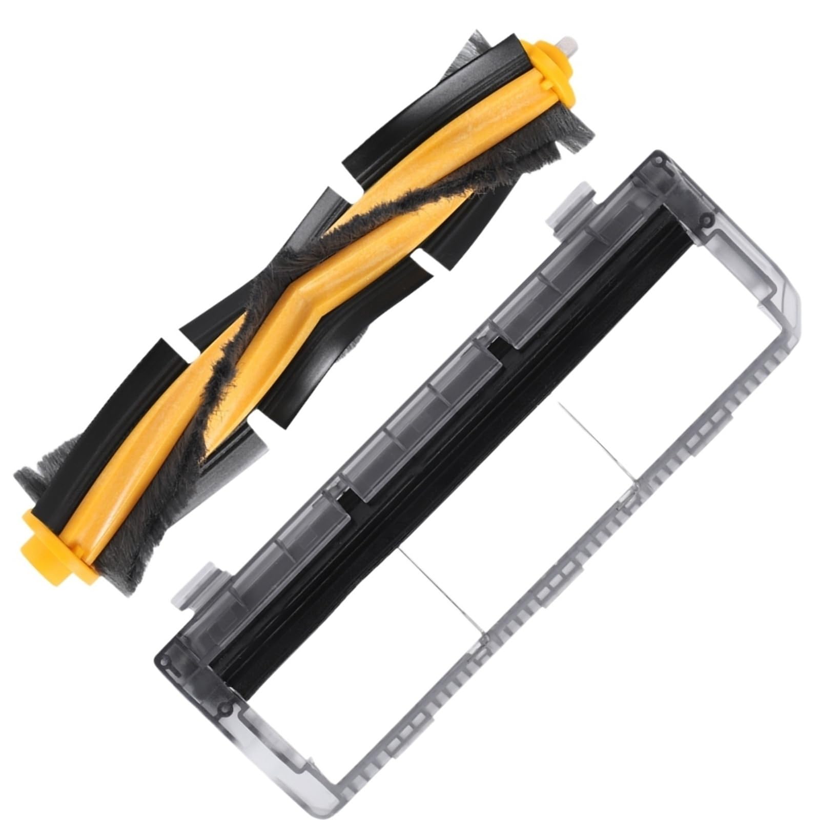NUCBCULWP Compatible For Ecovacs，Compatible For Deebot，Compatible For Ozmo，900 DN5G， Robot Vacuum Cleaner Main Brush Cover Parts(2pcs)